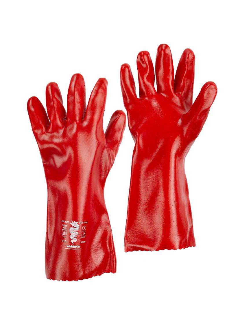 PVC GAUNTLET GLOVES