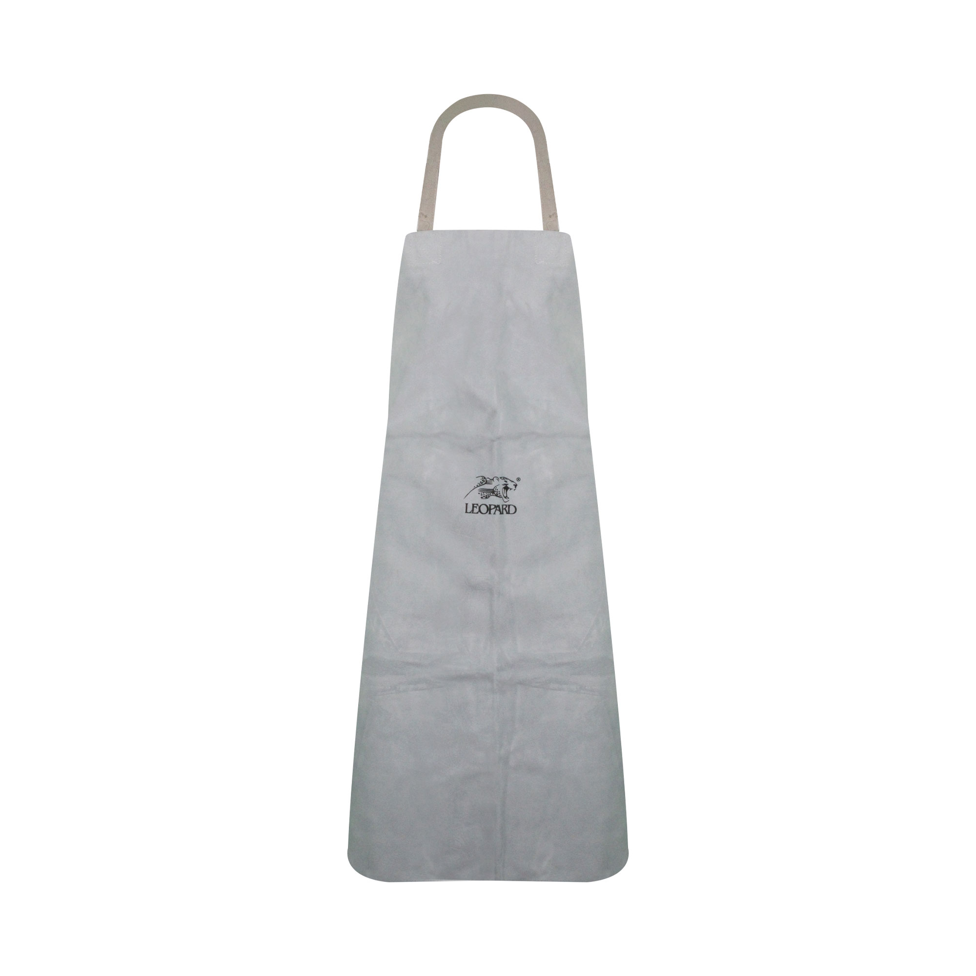 CHROME LEATHER APRON